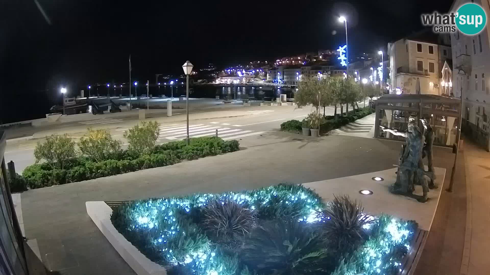 Live webcam Senj riva – seafront – Croatia