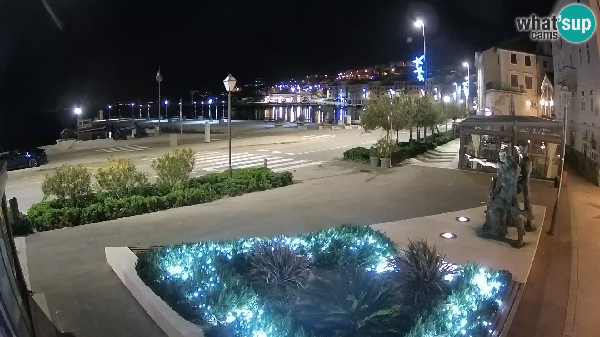 Live webcam Senj riva – seafront – Croatia