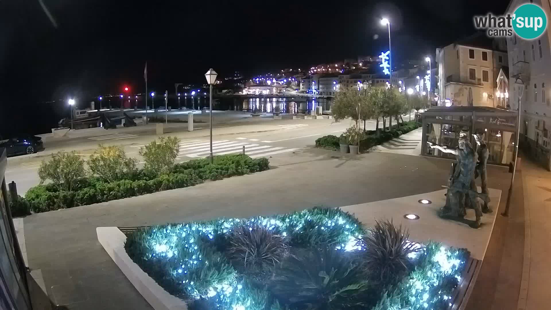 Webcam en vivo Senj riva – paseo marítimo