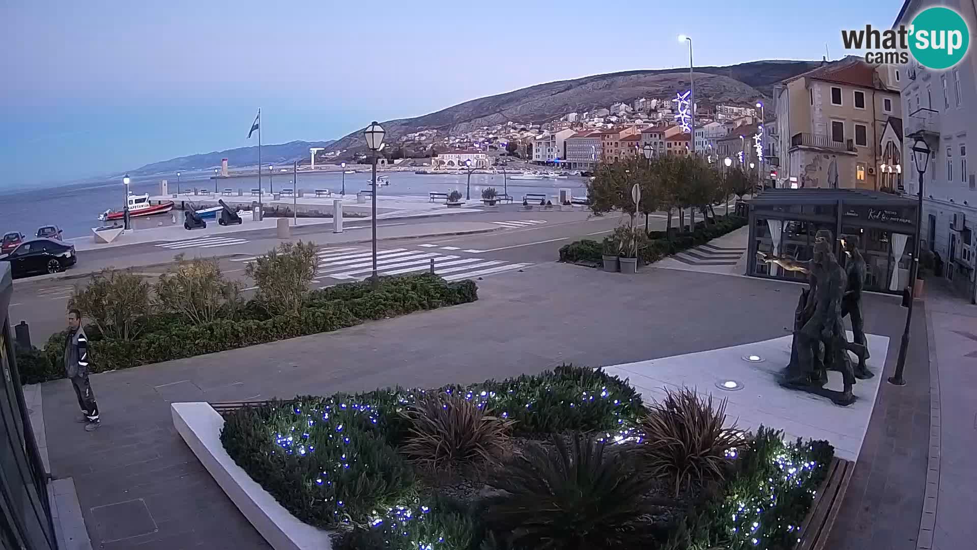 Live-Webcam Senj Riva – direkt am Meer – Kroatien
