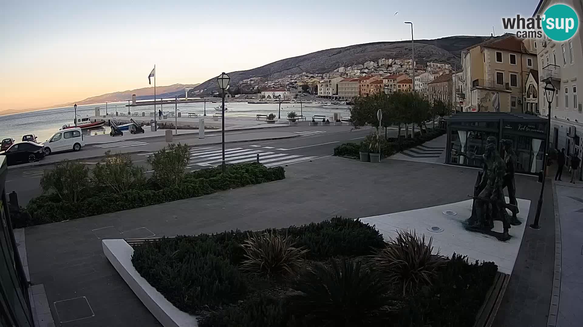 Live webcam Senj riva – seafront – Croatia