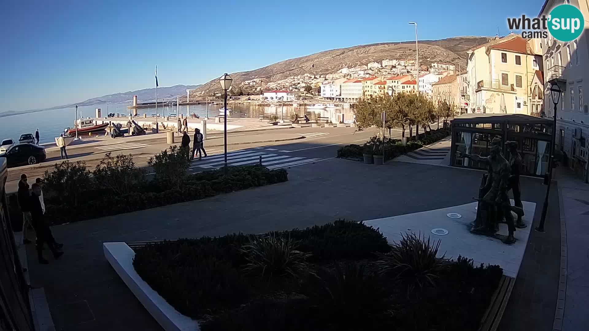 Webcam en vivo Senj riva – paseo marítimo