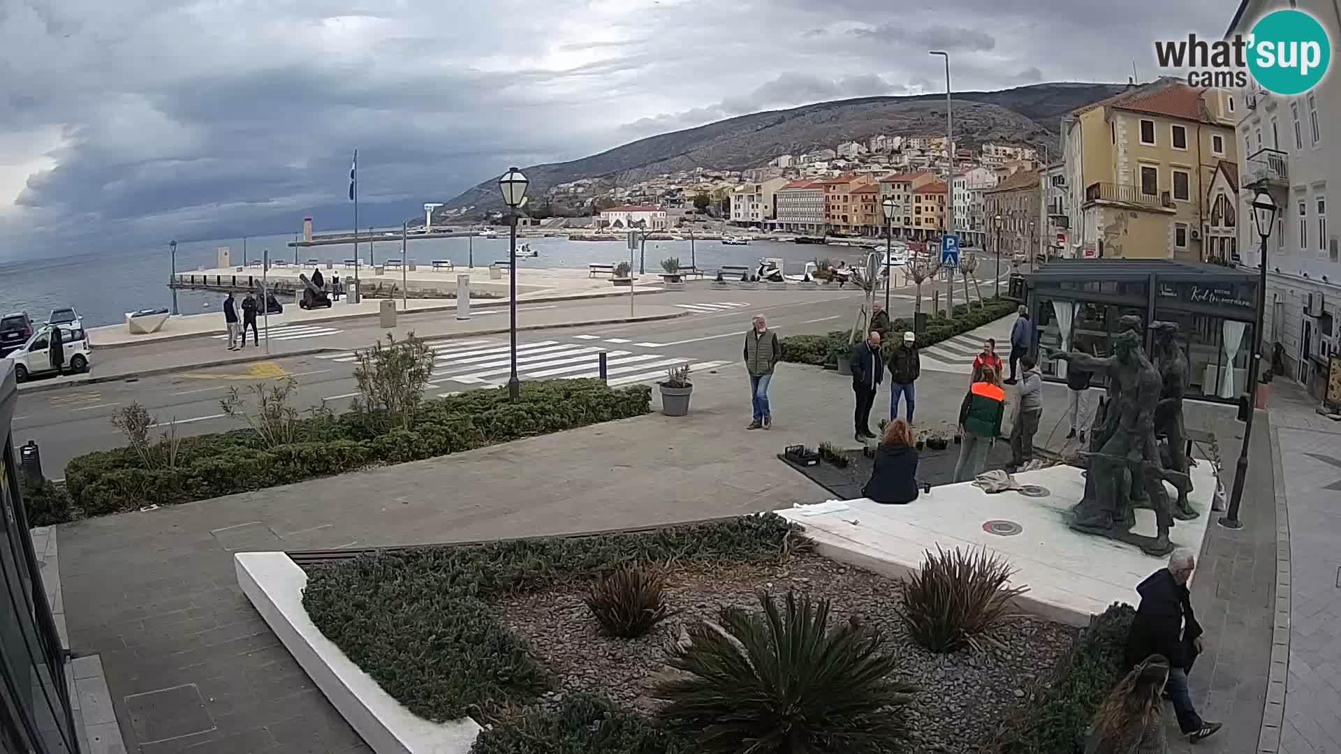 Live webcam Senj riva – fronte mare