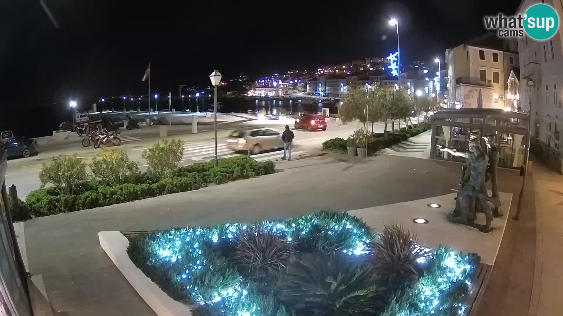 Live-Webcam Senj Riva – direkt am Meer – Kroatien