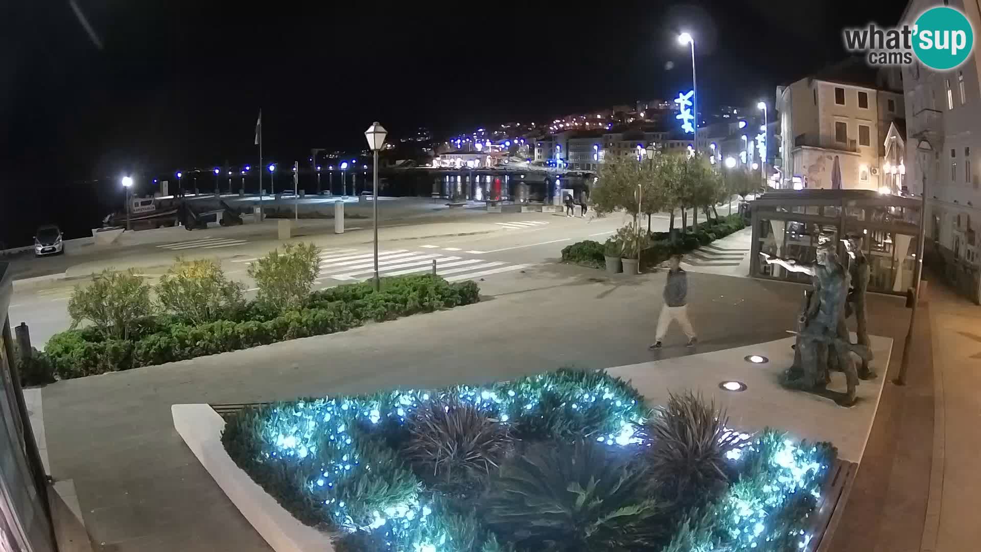 Live-Webcam Senj Riva – direkt am Meer – Kroatien