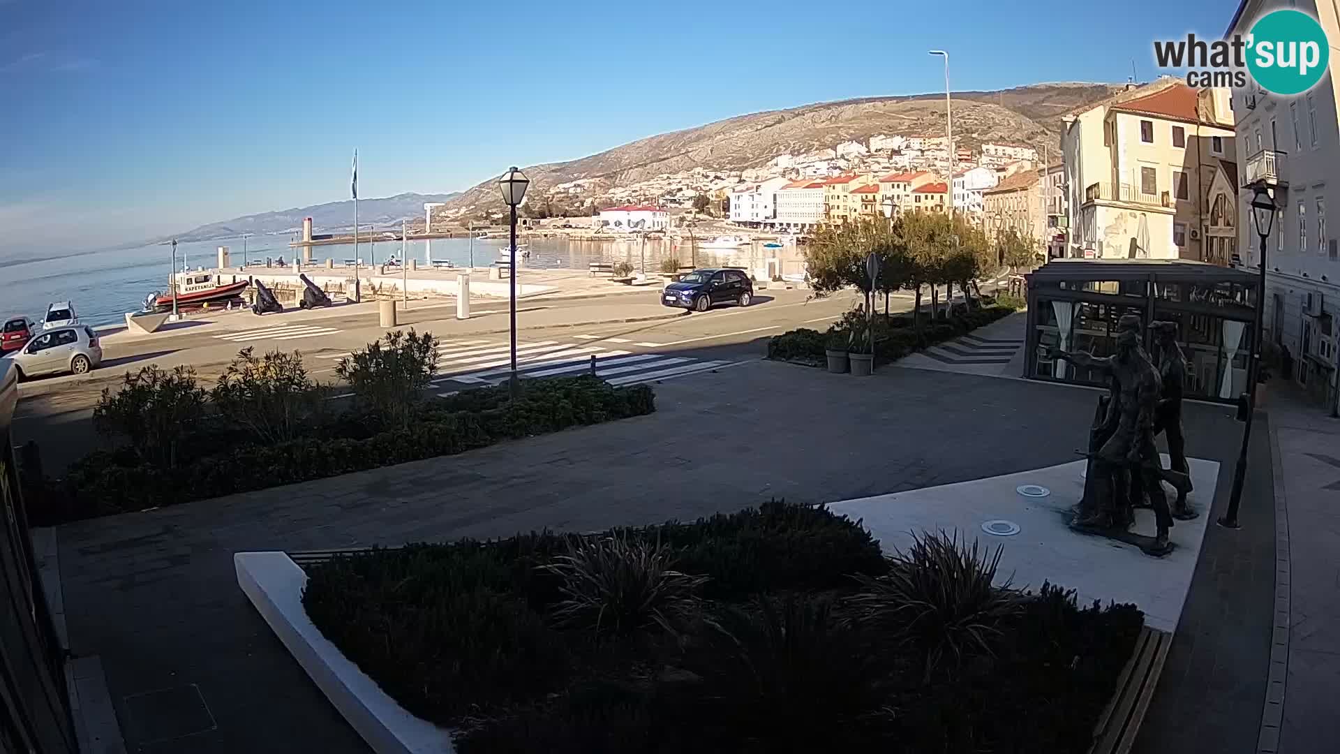 Live webcam Senj riva – fronte mare