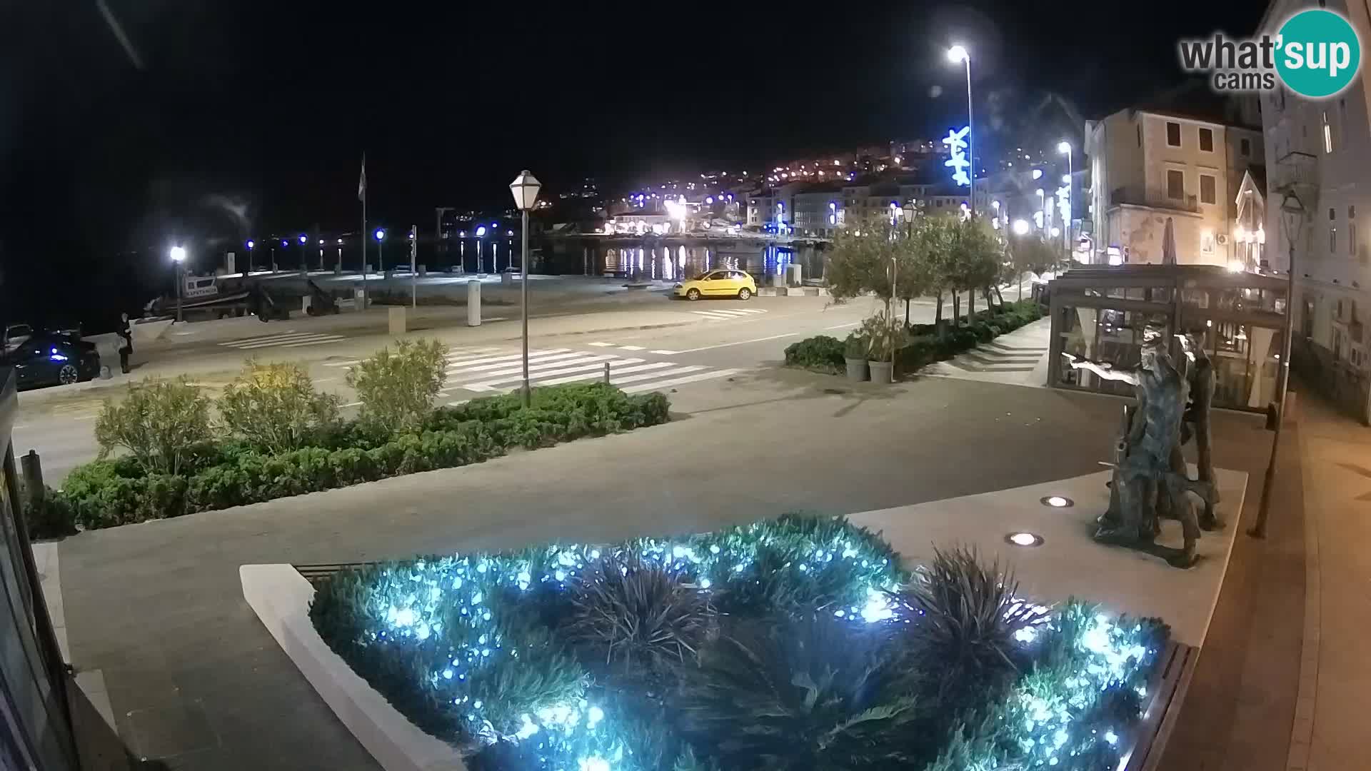 Live webcam Senj riva – seafront – Croatia