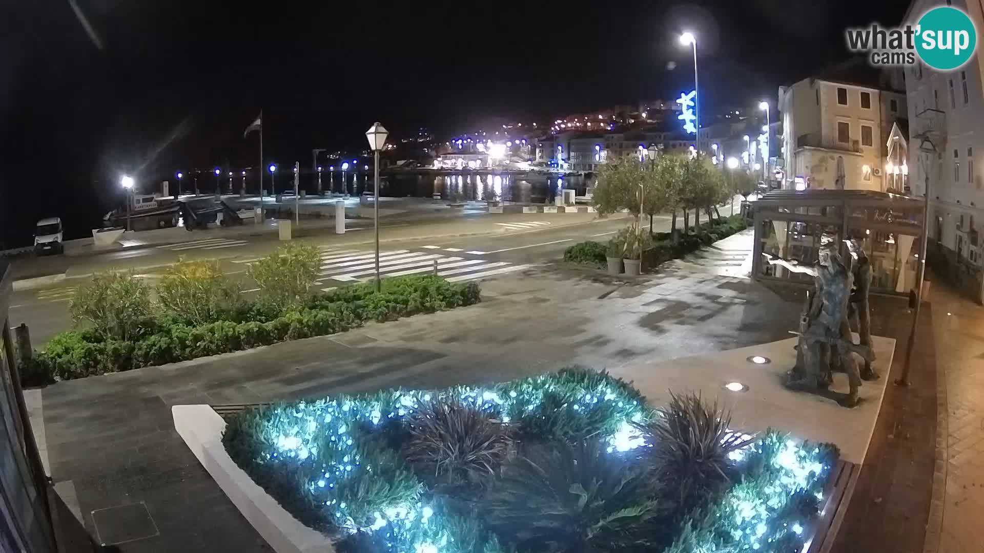 Live webcam Senj riva – seafront – Croatia