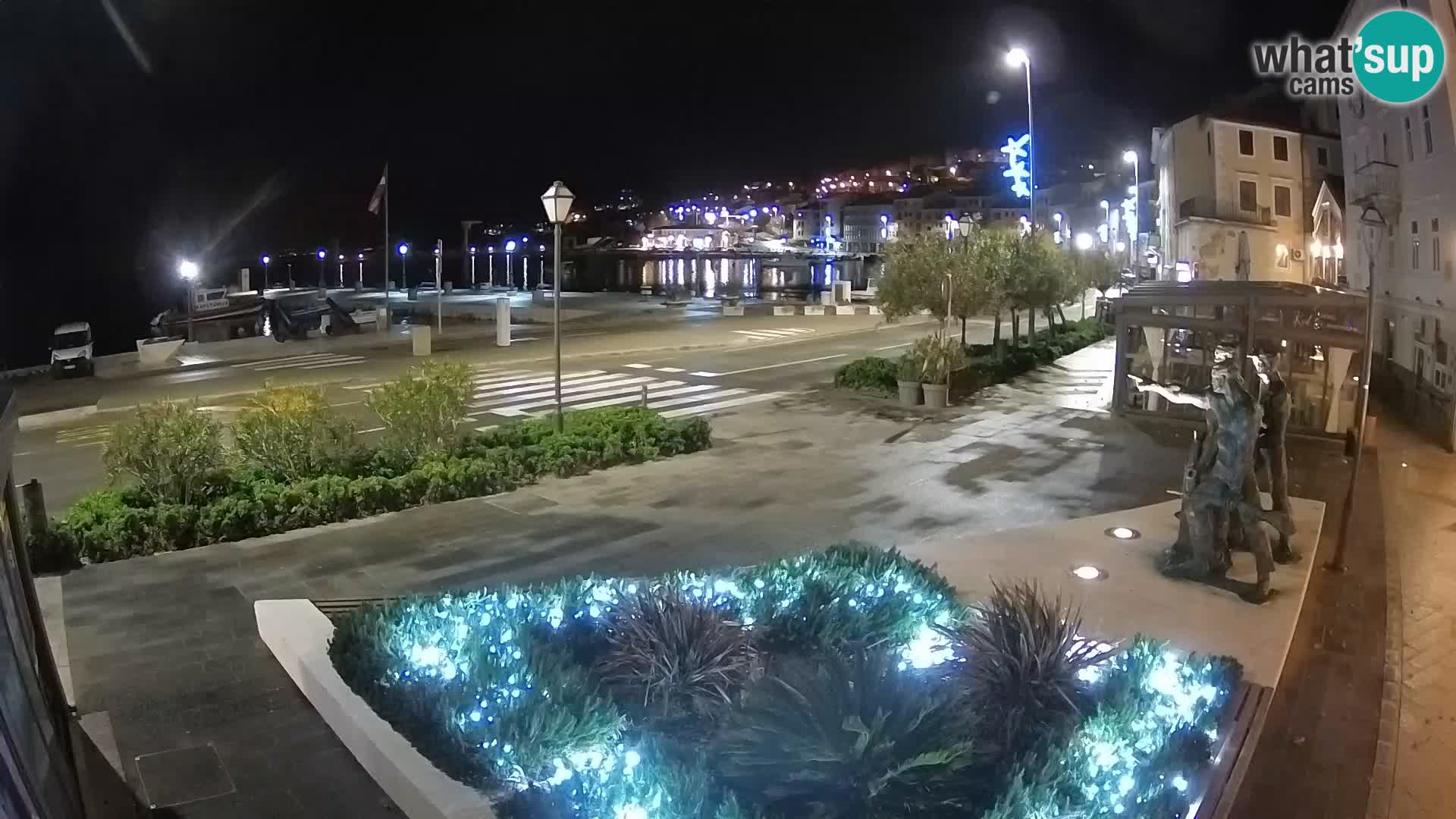 Live webcam Senj riva – seafront – Croatia