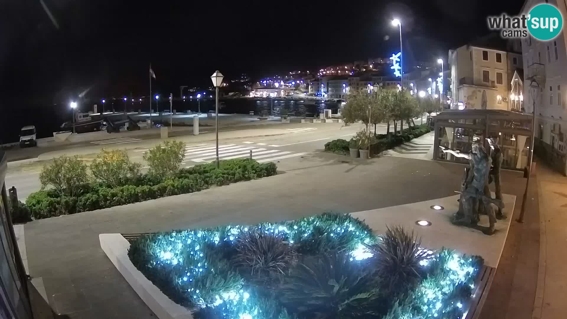 Webcam en vivo Senj riva – paseo marítimo