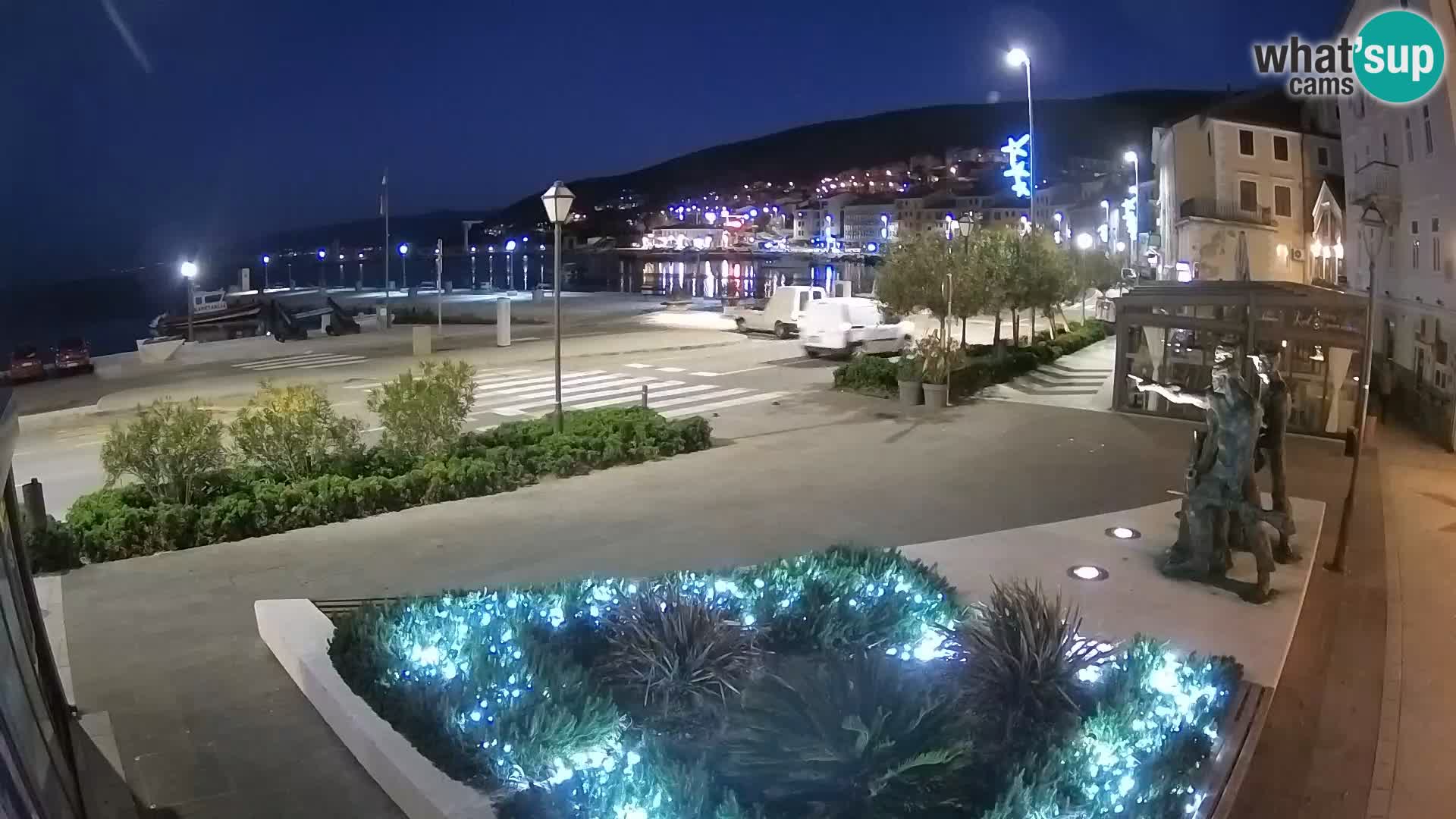 Live webcam Senj riva – fronte mare