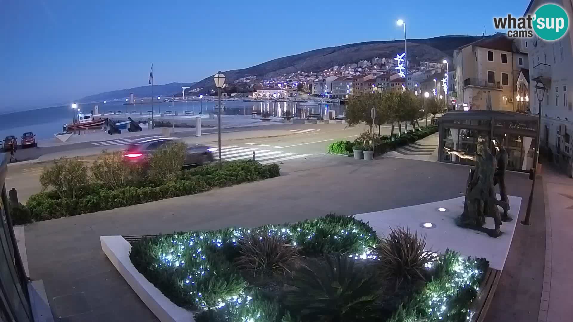 Live webcam Senj riva – fronte mare