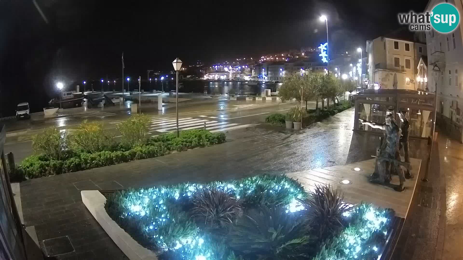 Spletna kamera v živo Senj riva – Hrvaška