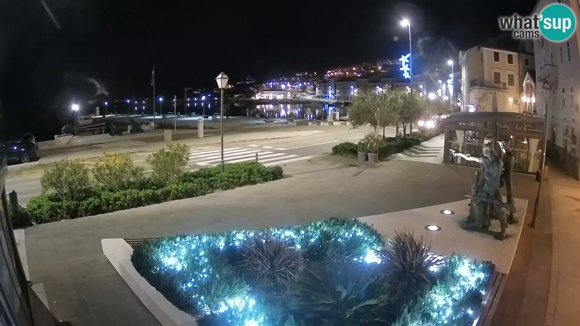 Live-Webcam Senj Riva – direkt am Meer – Kroatien