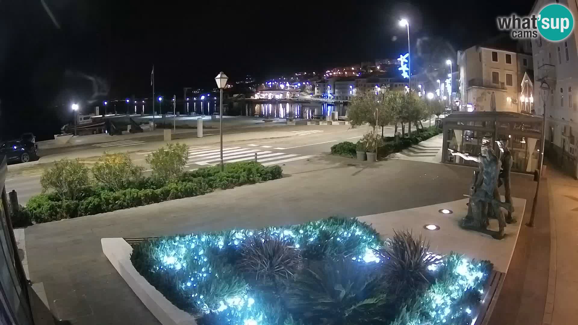 Live webcam Senj riva – fronte mare