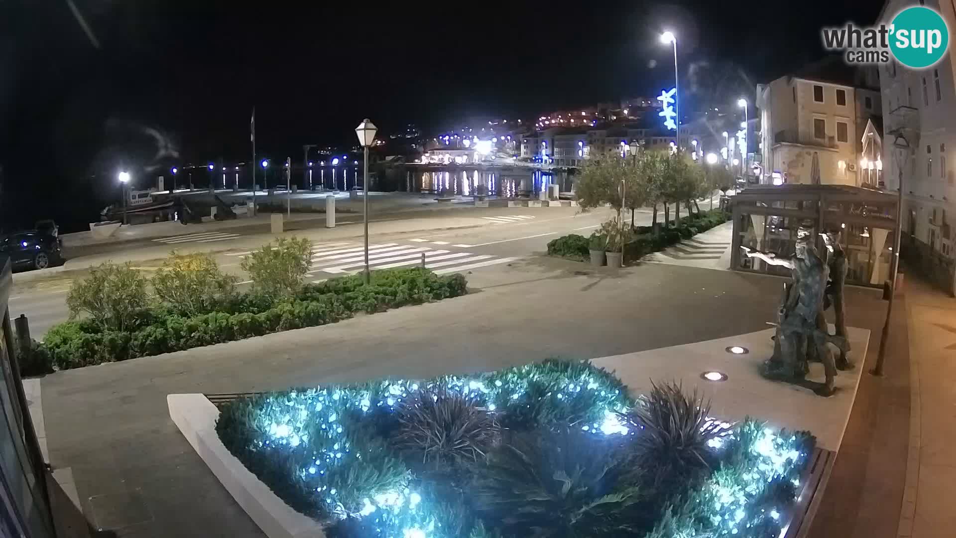 Live webcam Senj riva – seafront – Croatia
