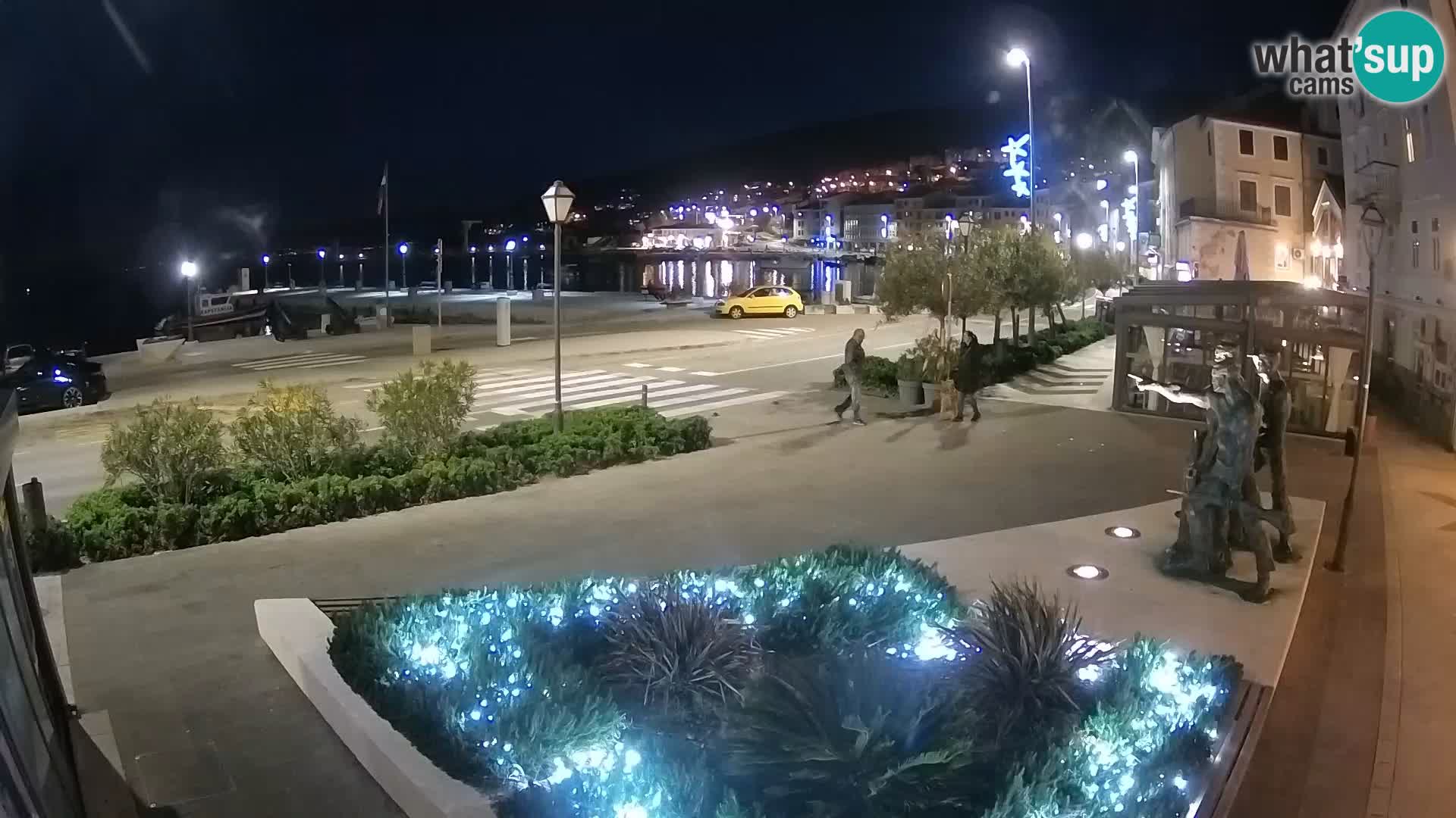 Live webcam Senj riva – fronte mare
