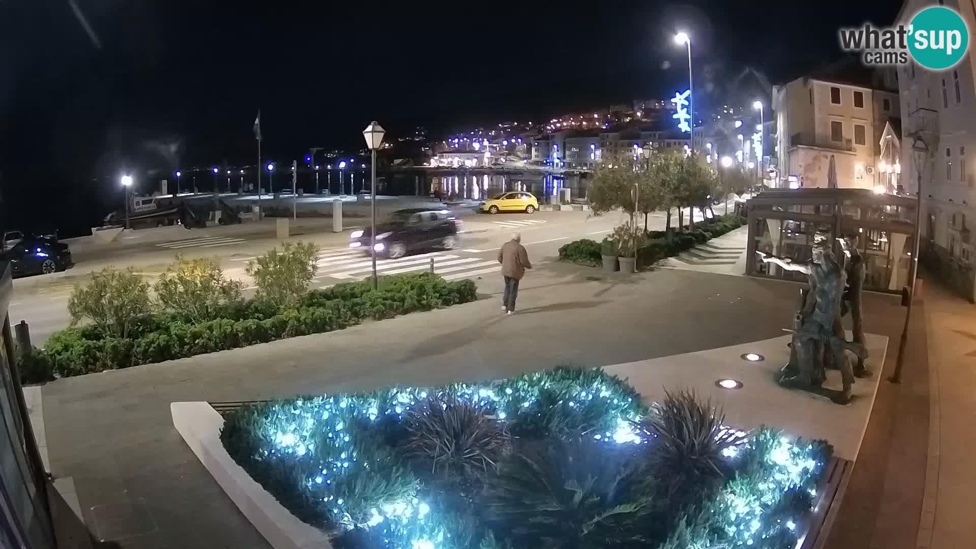 Live webcam Senj riva – seafront – Croatia
