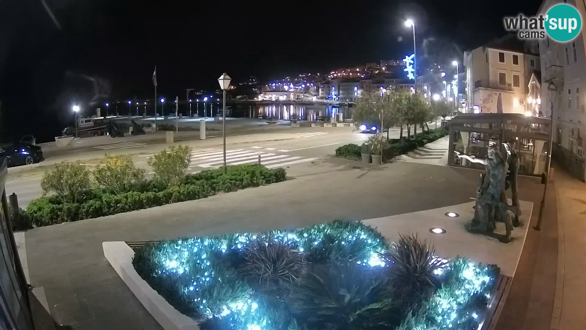 Live webcam Senj riva – seafront – Croatia