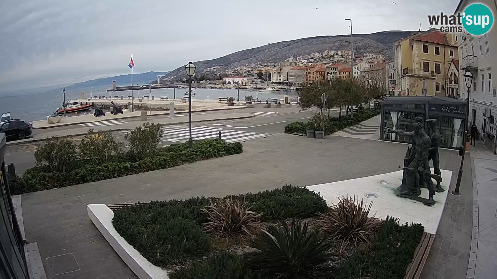 Webcam en direct Senj Riva – front de mer