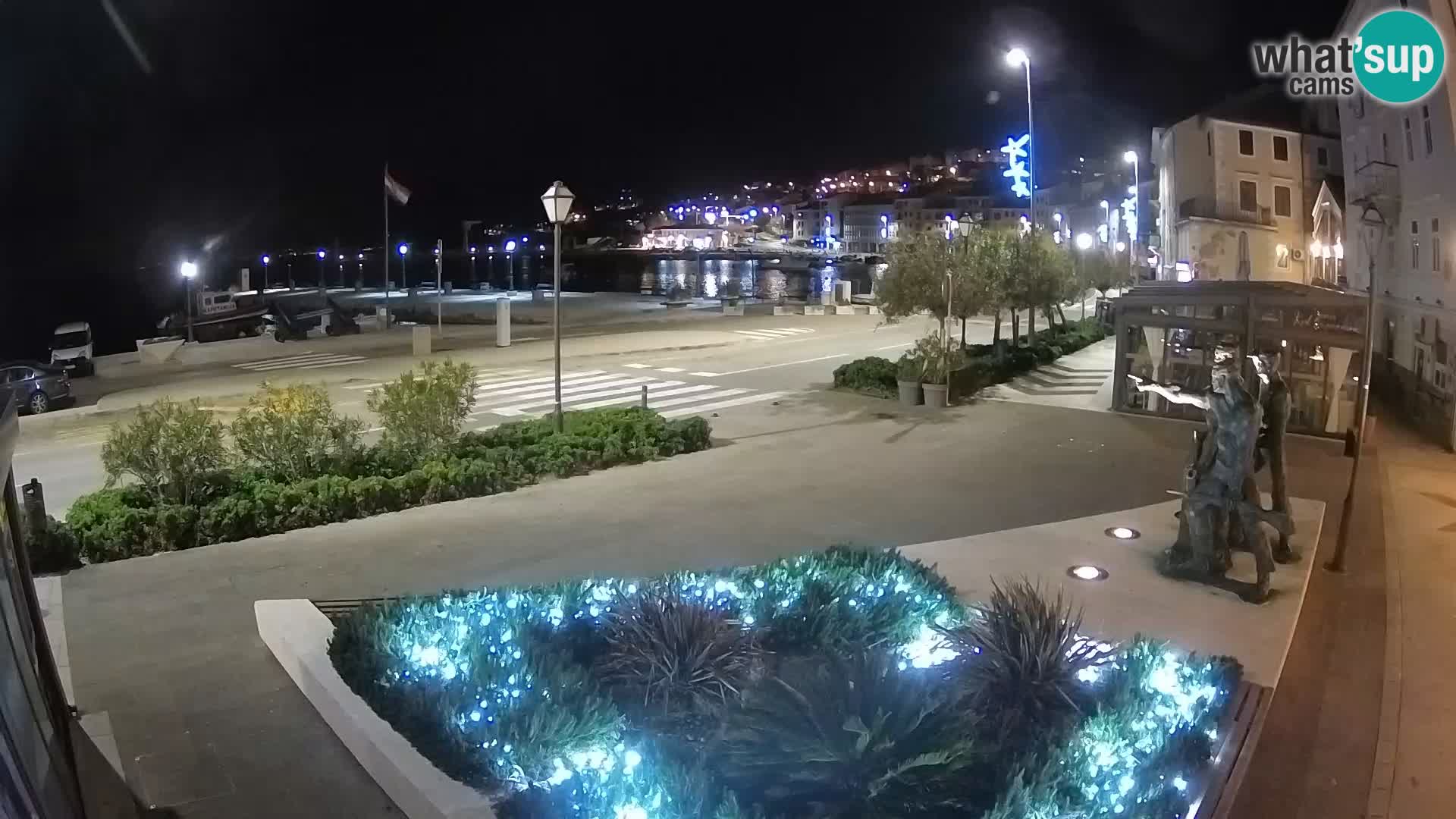 Live webcam Senj riva – seafront – Croatia