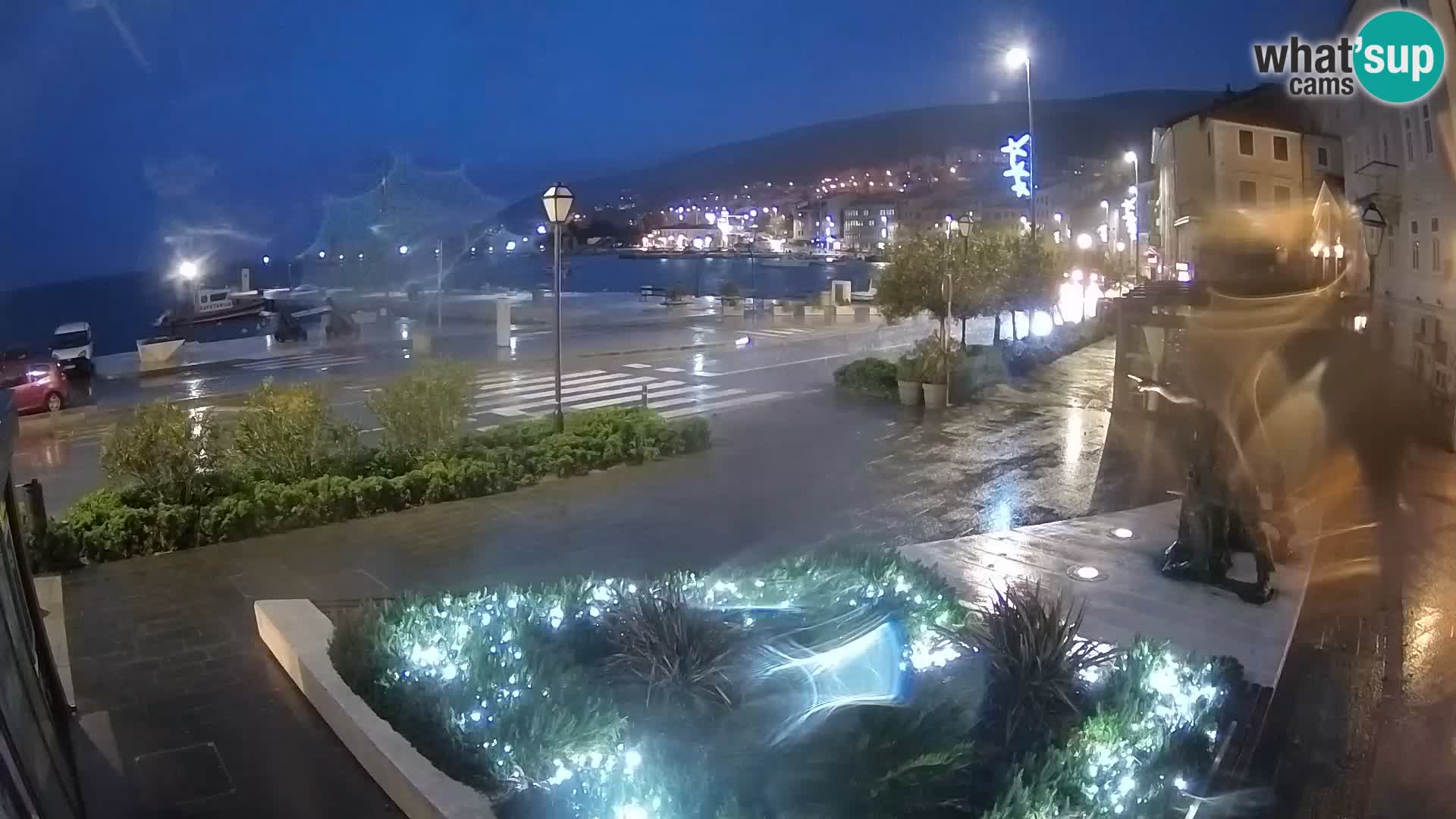 Spletna kamera v živo Senj riva – Hrvaška