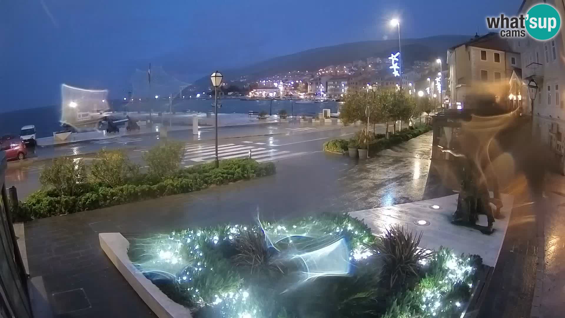 Spletna kamera v živo Senj riva – Hrvaška