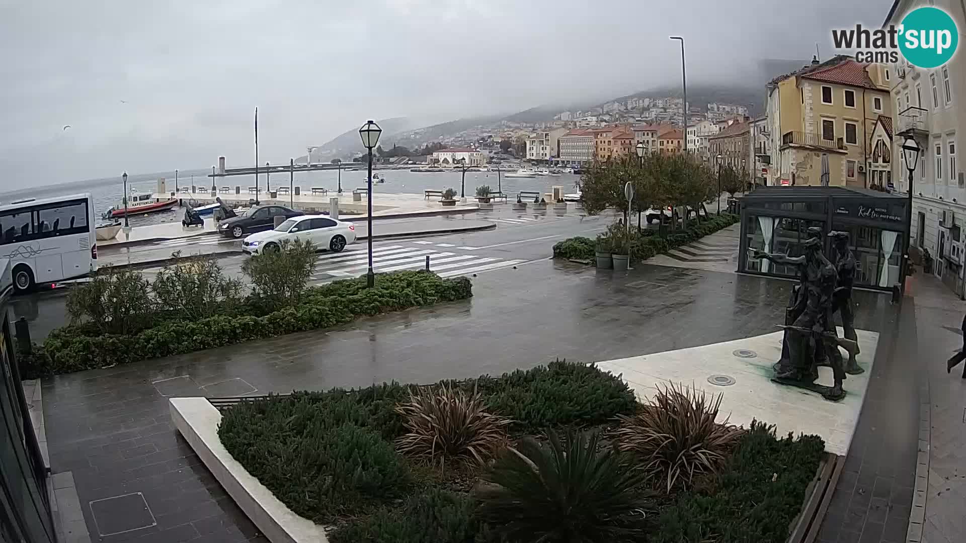 Live webcam Senj riva – seafront – Croatia