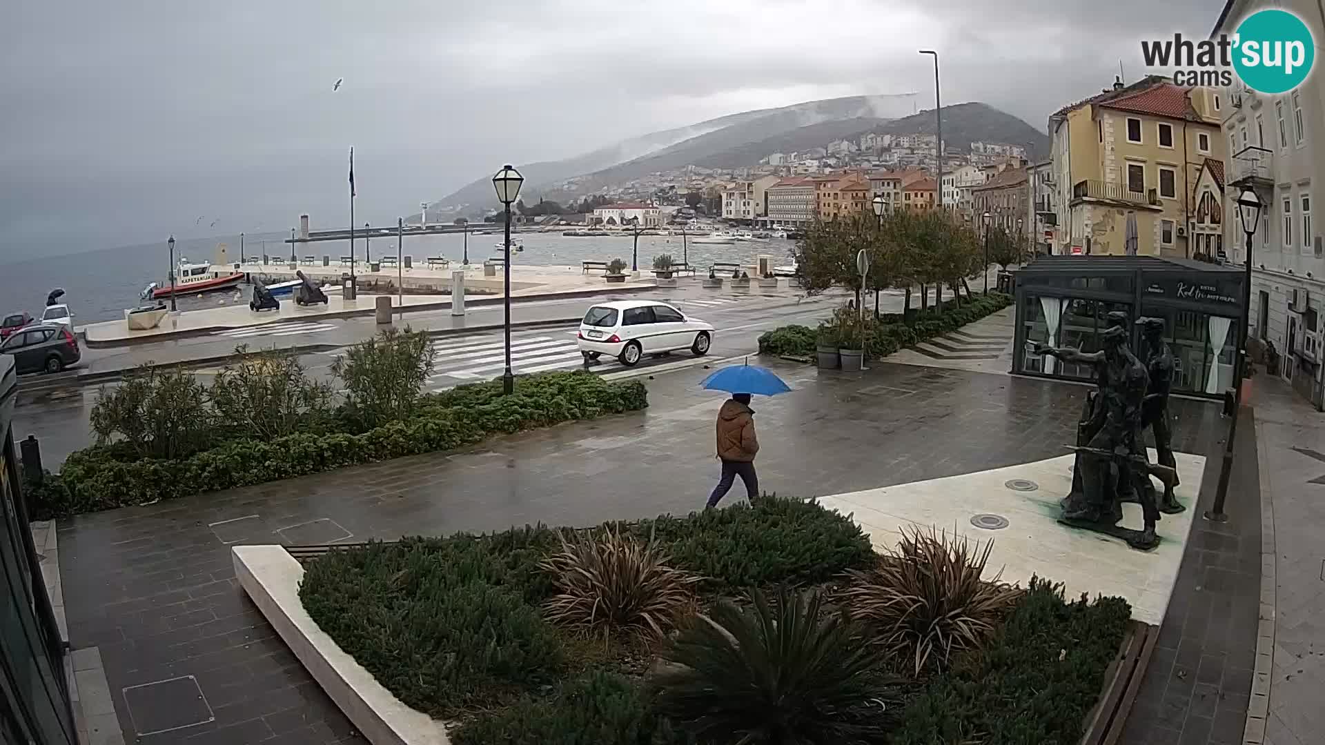 Live webcam Senj riva – seafront – Croatia