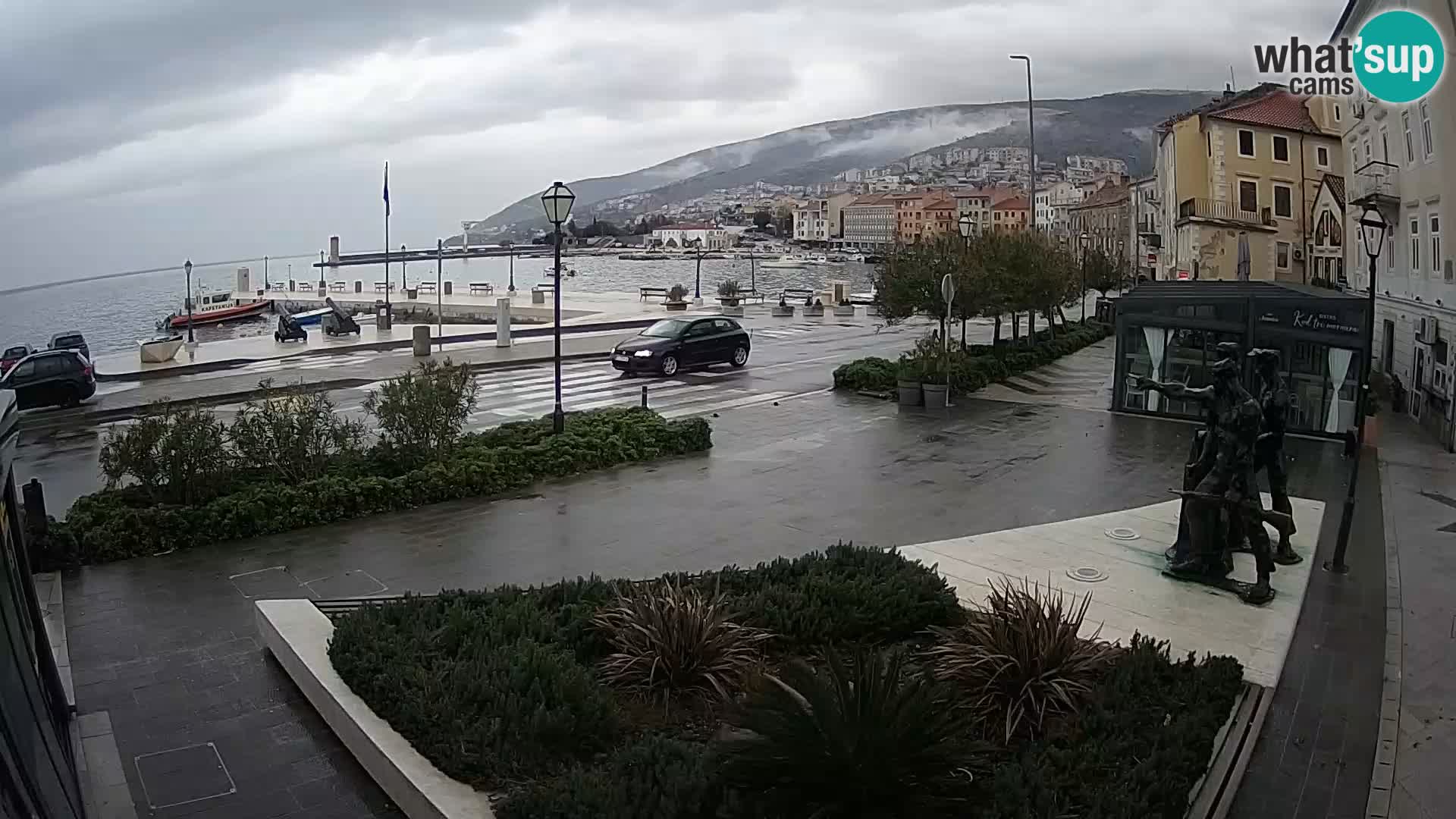 Spletna kamera v živo Senj riva – Hrvaška