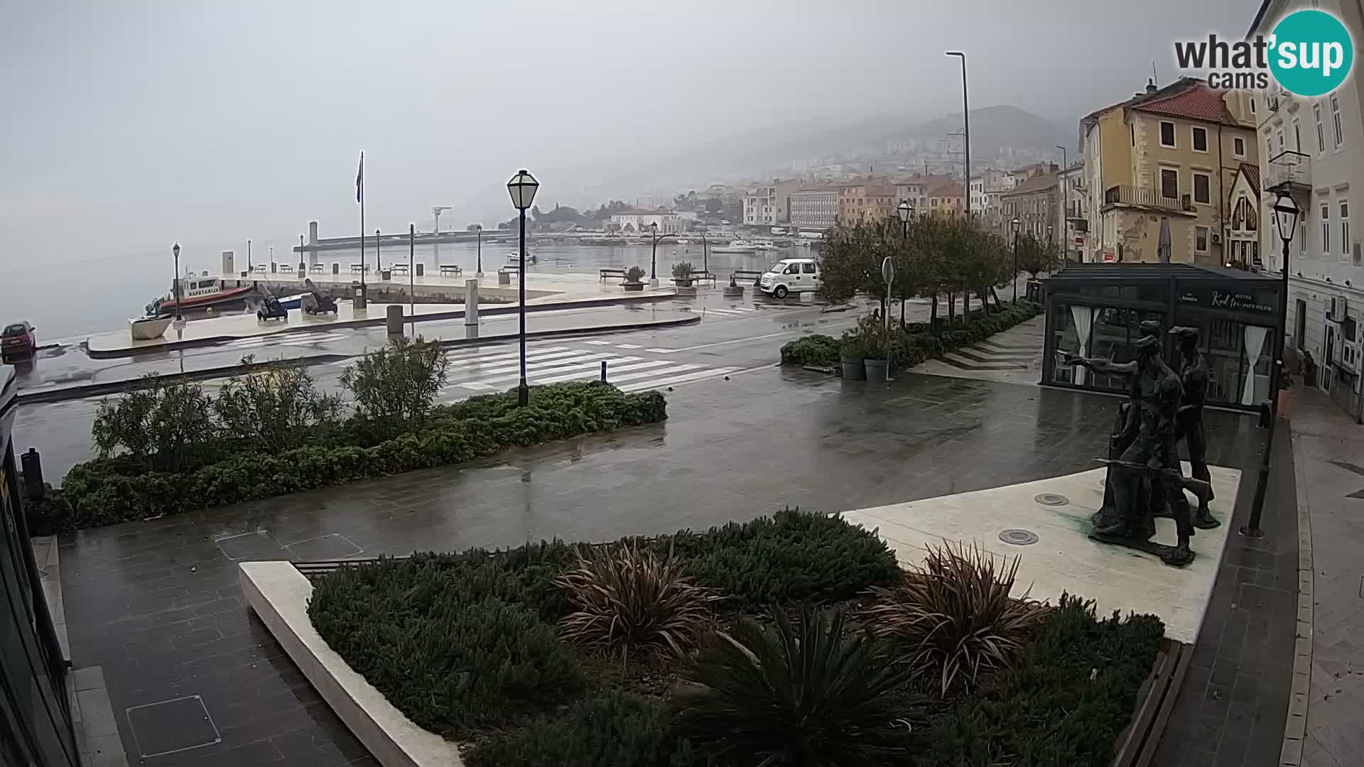 Webcam en vivo Senj riva – paseo marítimo