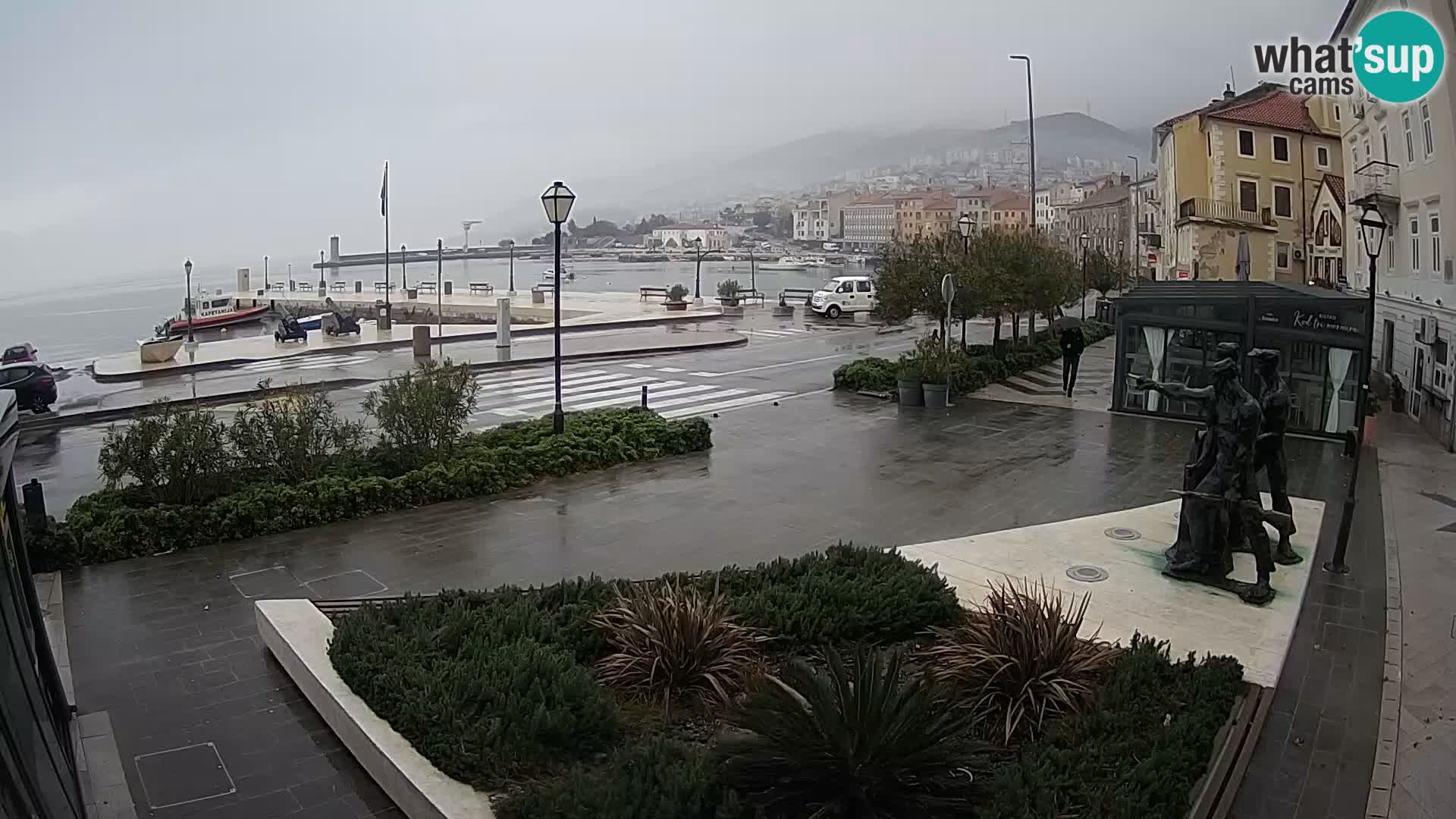 Webcam en vivo Senj riva – paseo marítimo