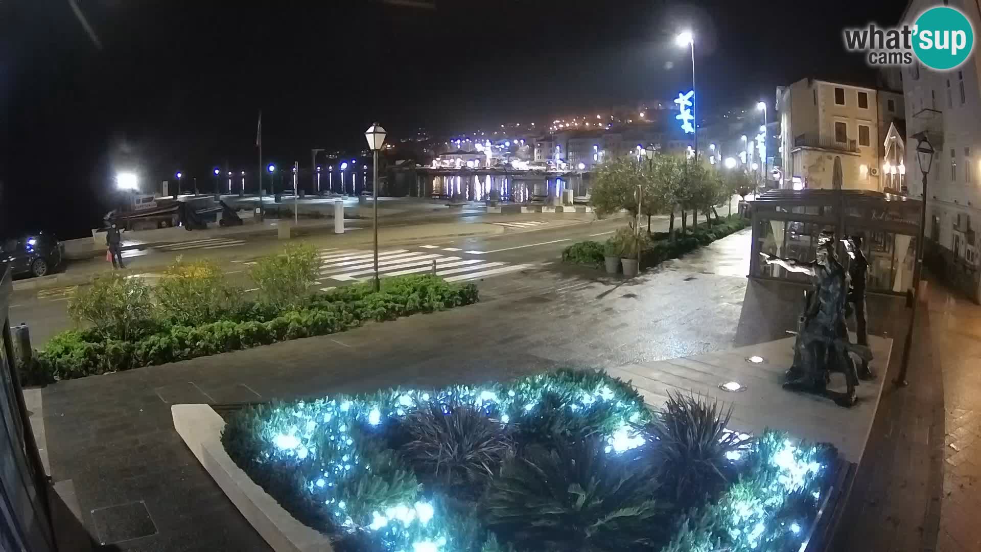 Live webcam Senj riva – fronte mare