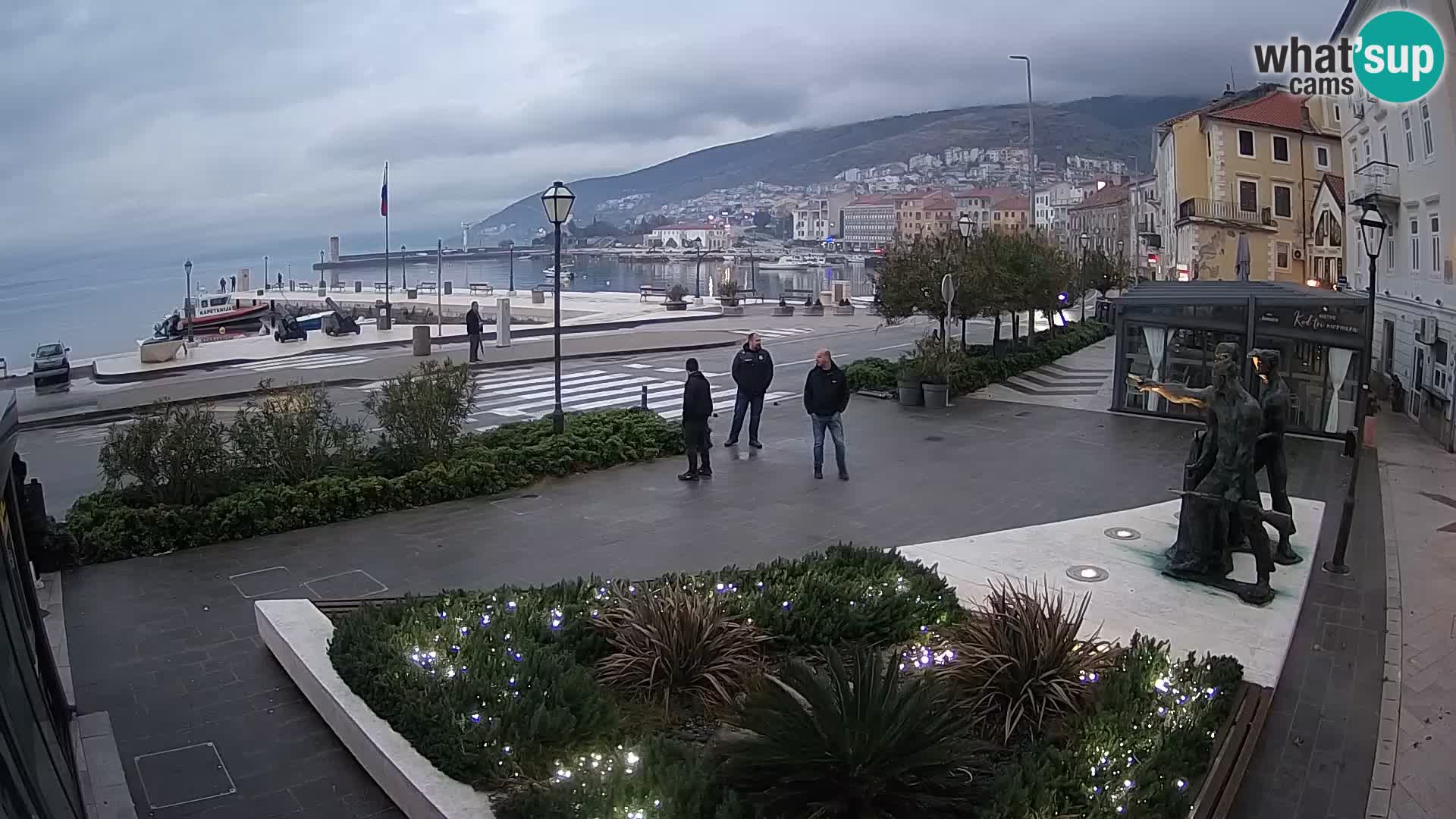 Webcam en vivo Senj riva – paseo marítimo