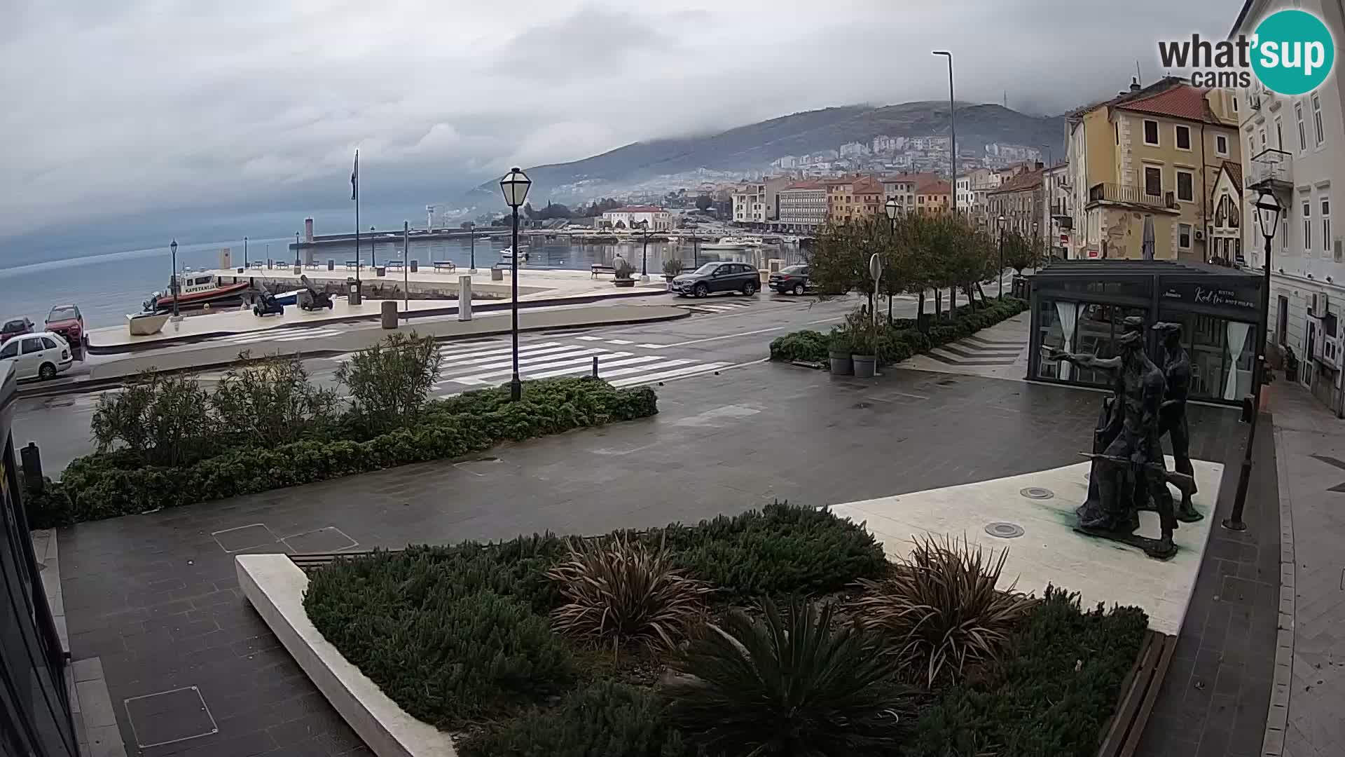 Webcam en vivo Senj riva – paseo marítimo