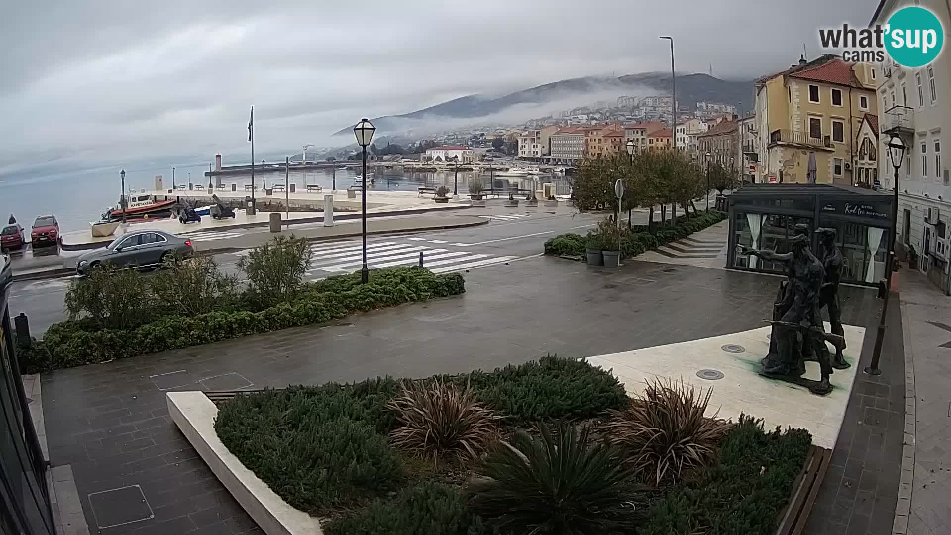Webcam en vivo Senj riva – paseo marítimo