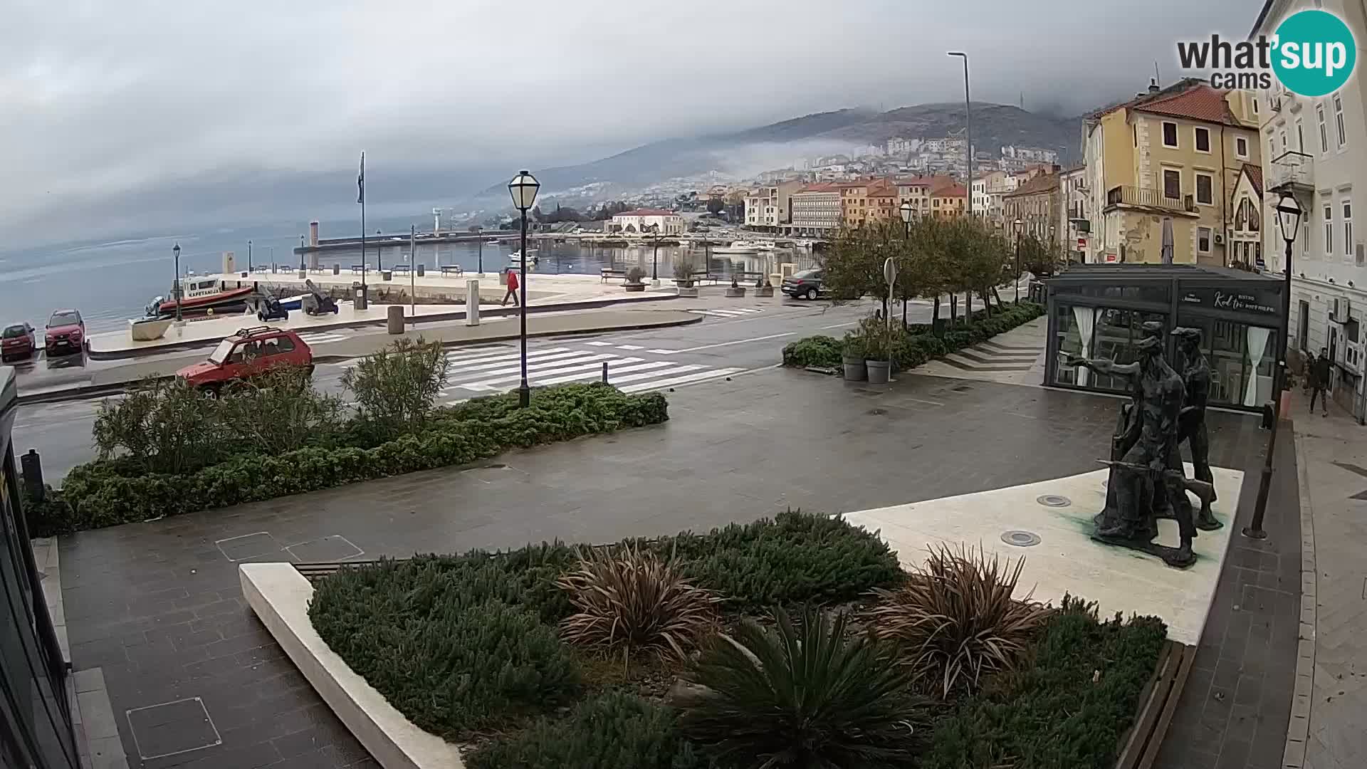 Spletna kamera v živo Senj riva – Hrvaška