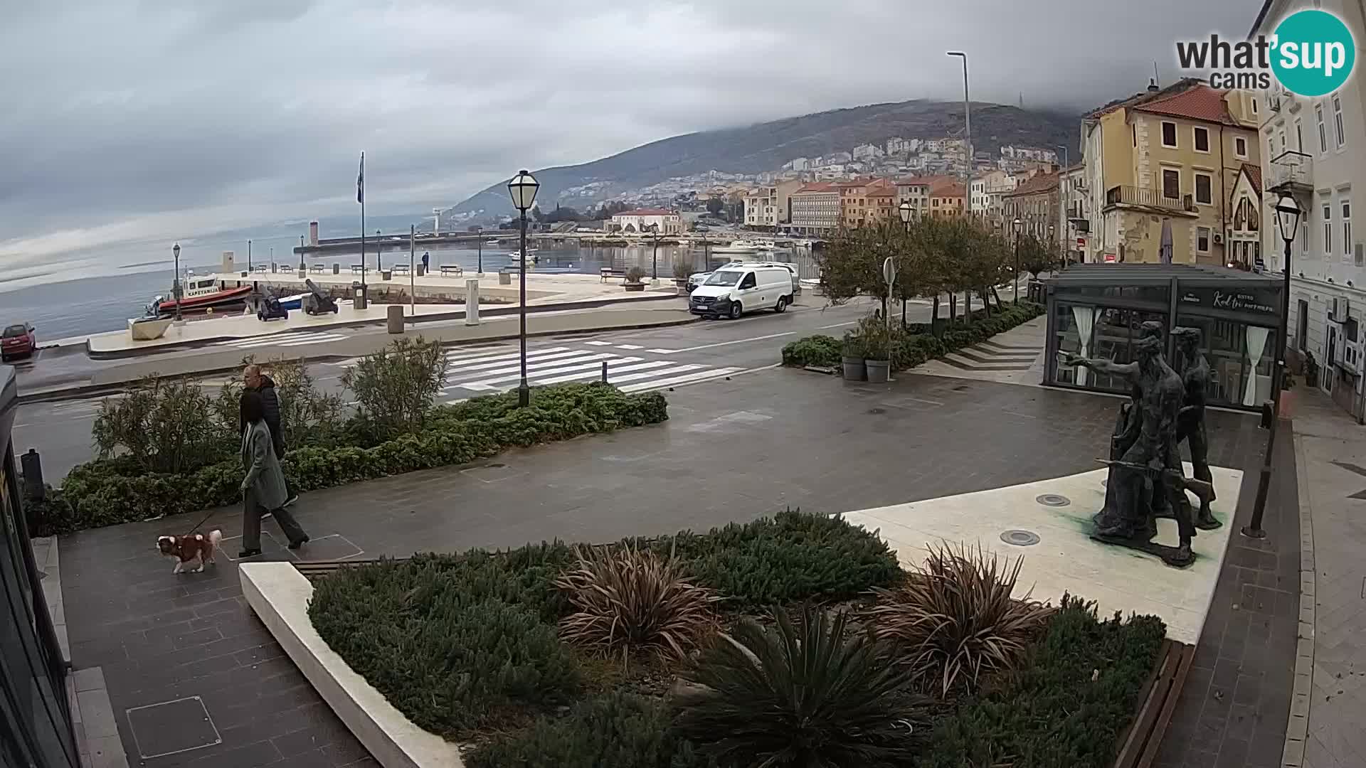 Webcam en vivo Senj riva – paseo marítimo