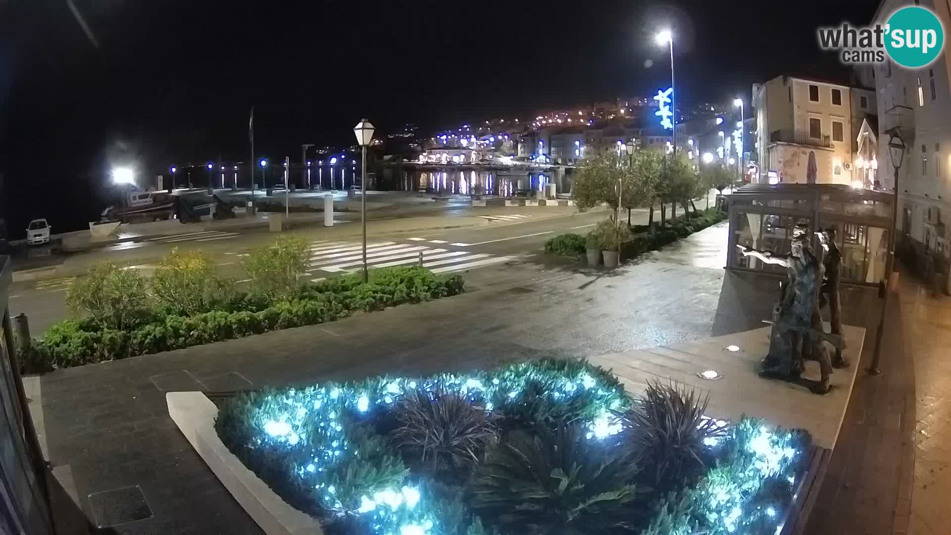 Webcam en vivo Senj riva – paseo marítimo