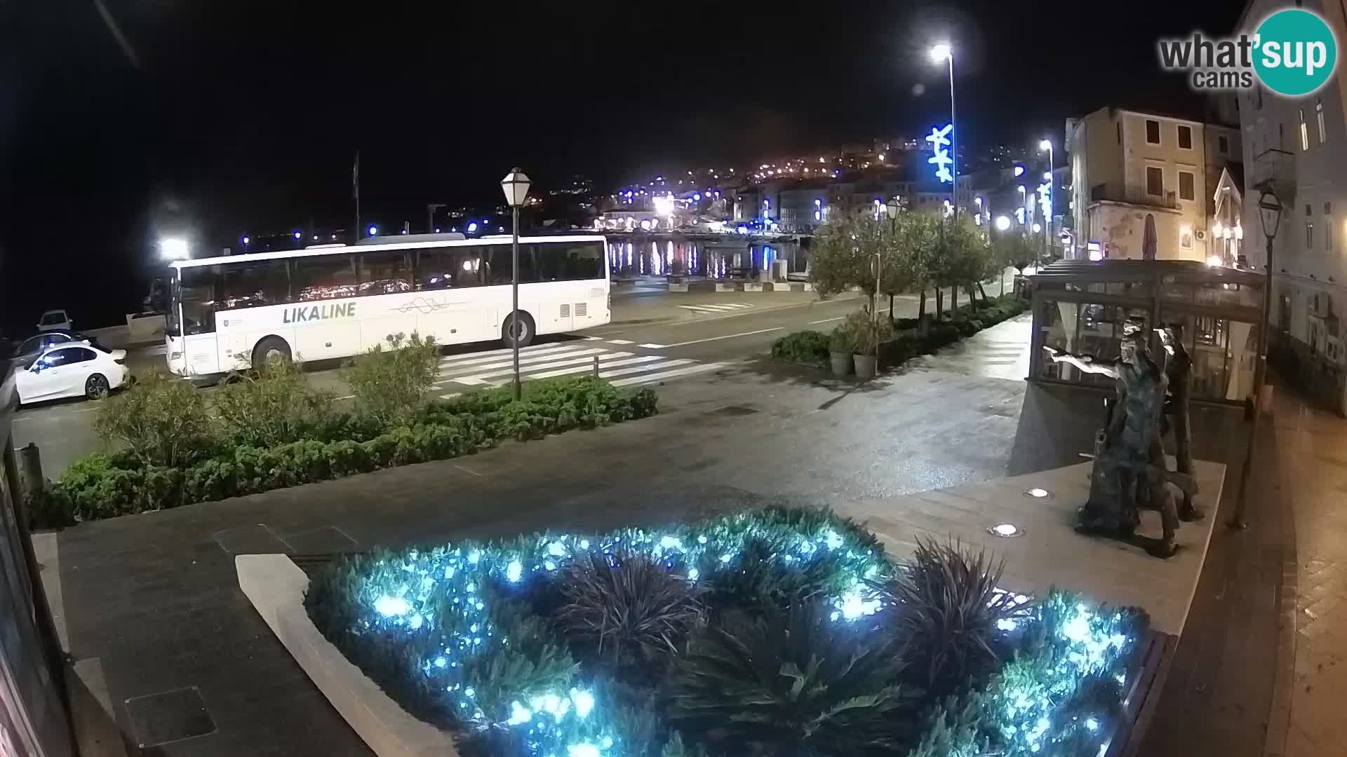 Live-Webcam Senj Riva – direkt am Meer – Kroatien