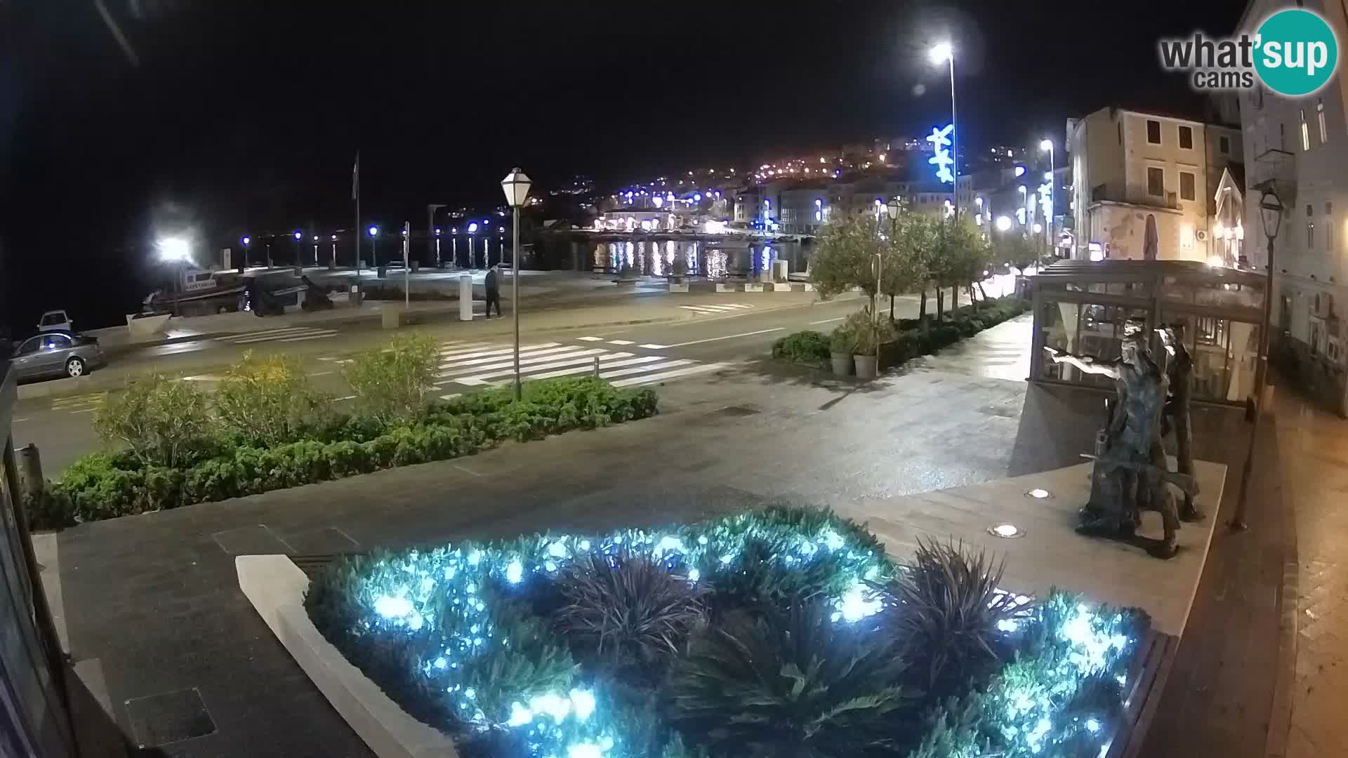 Live-Webcam Senj Riva – direkt am Meer – Kroatien
