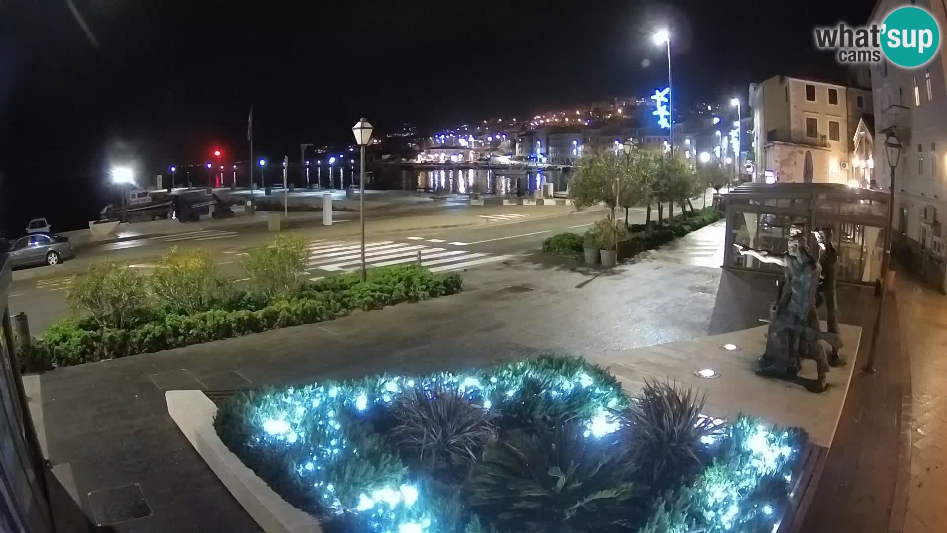 Webcam en vivo Senj riva – paseo marítimo