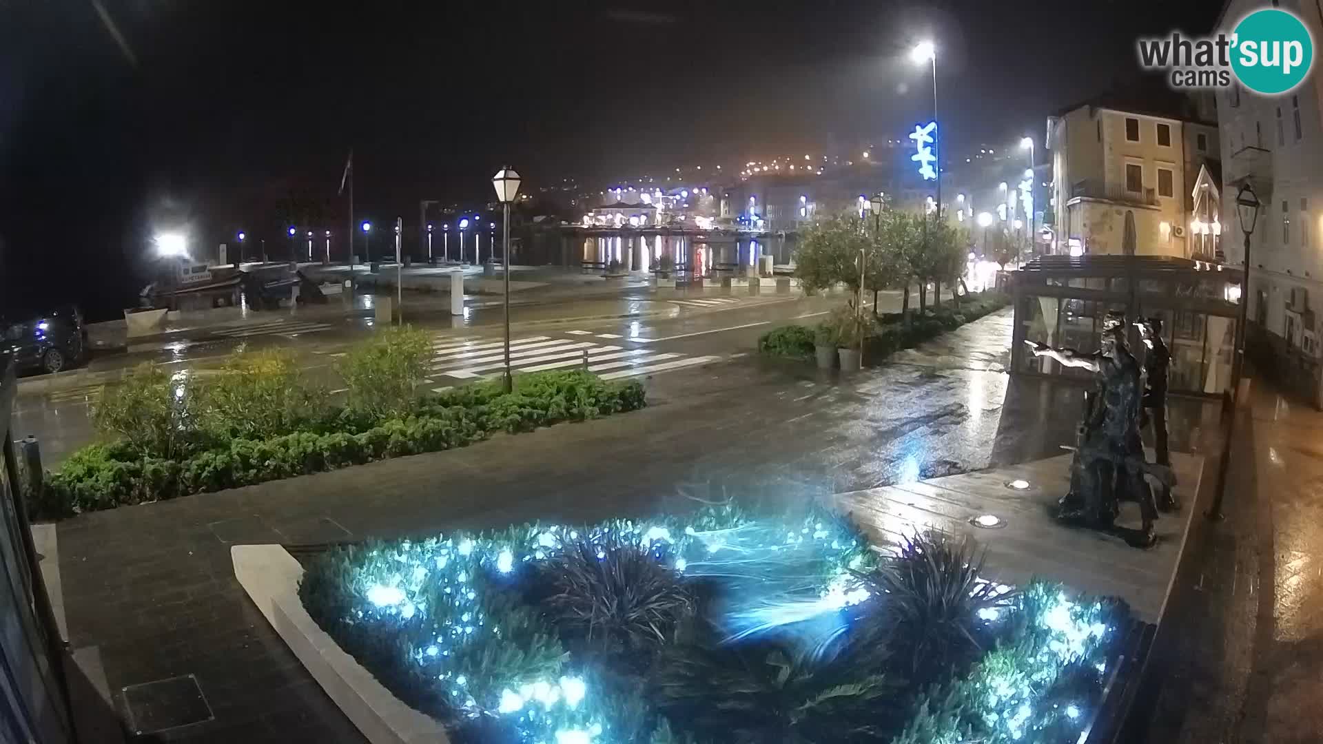 Live-Webcam Senj Riva – direkt am Meer – Kroatien