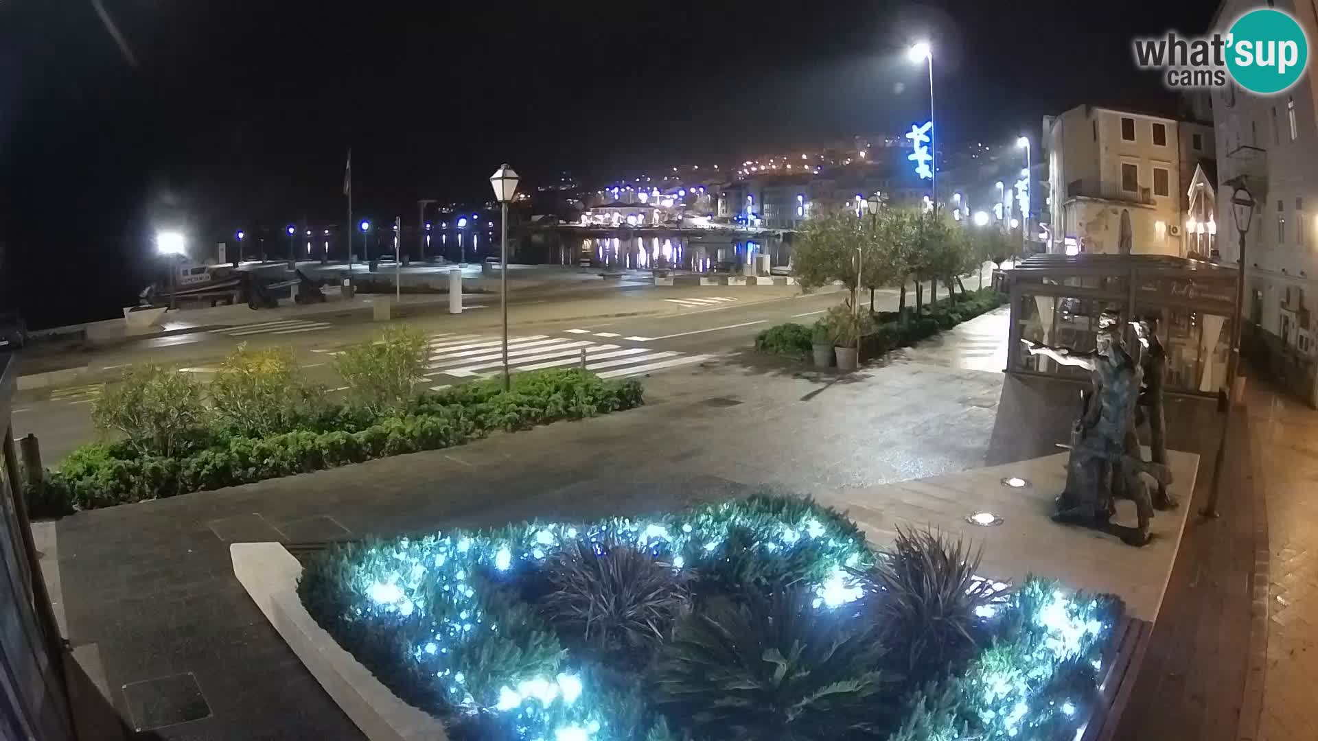 Live webcam Senj riva – fronte mare