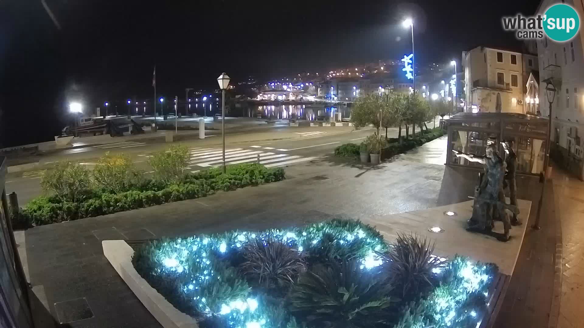 Live webcam Senj riva – fronte mare