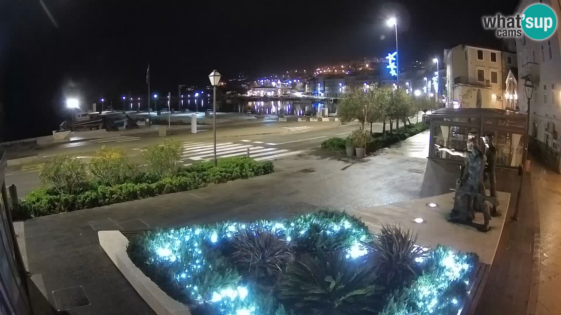 Live webcam Senj riva – seafront – Croatia