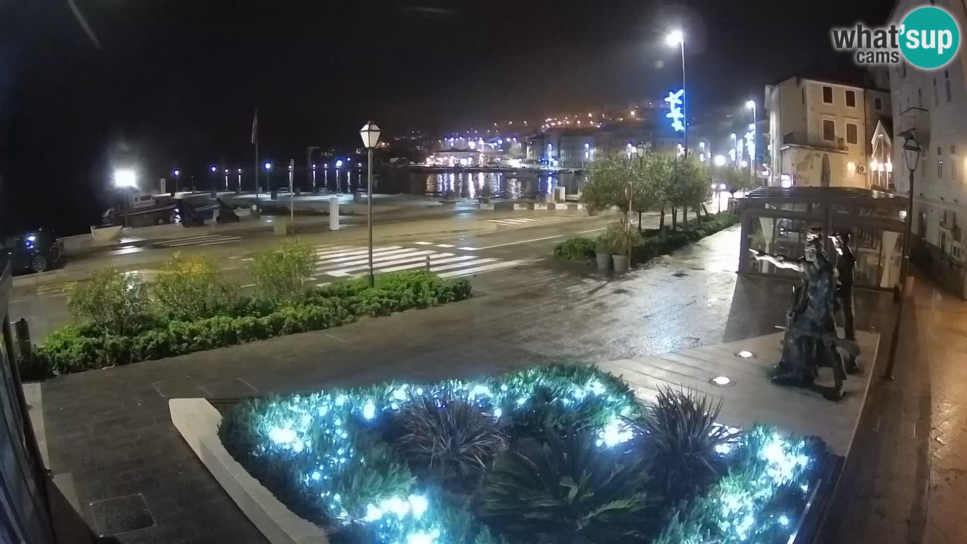 Spletna kamera v živo Senj riva – Hrvaška