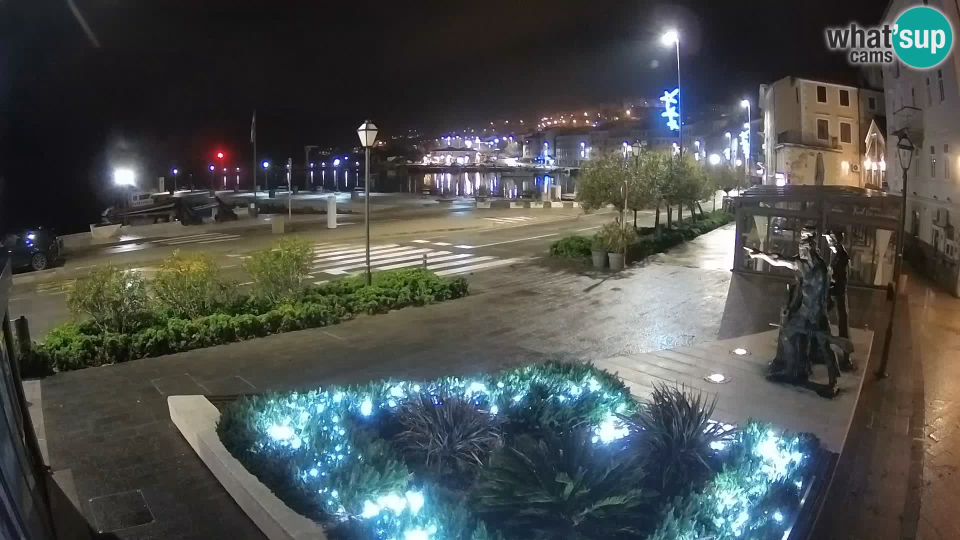 Live webcam Senj riva – seafront – Croatia