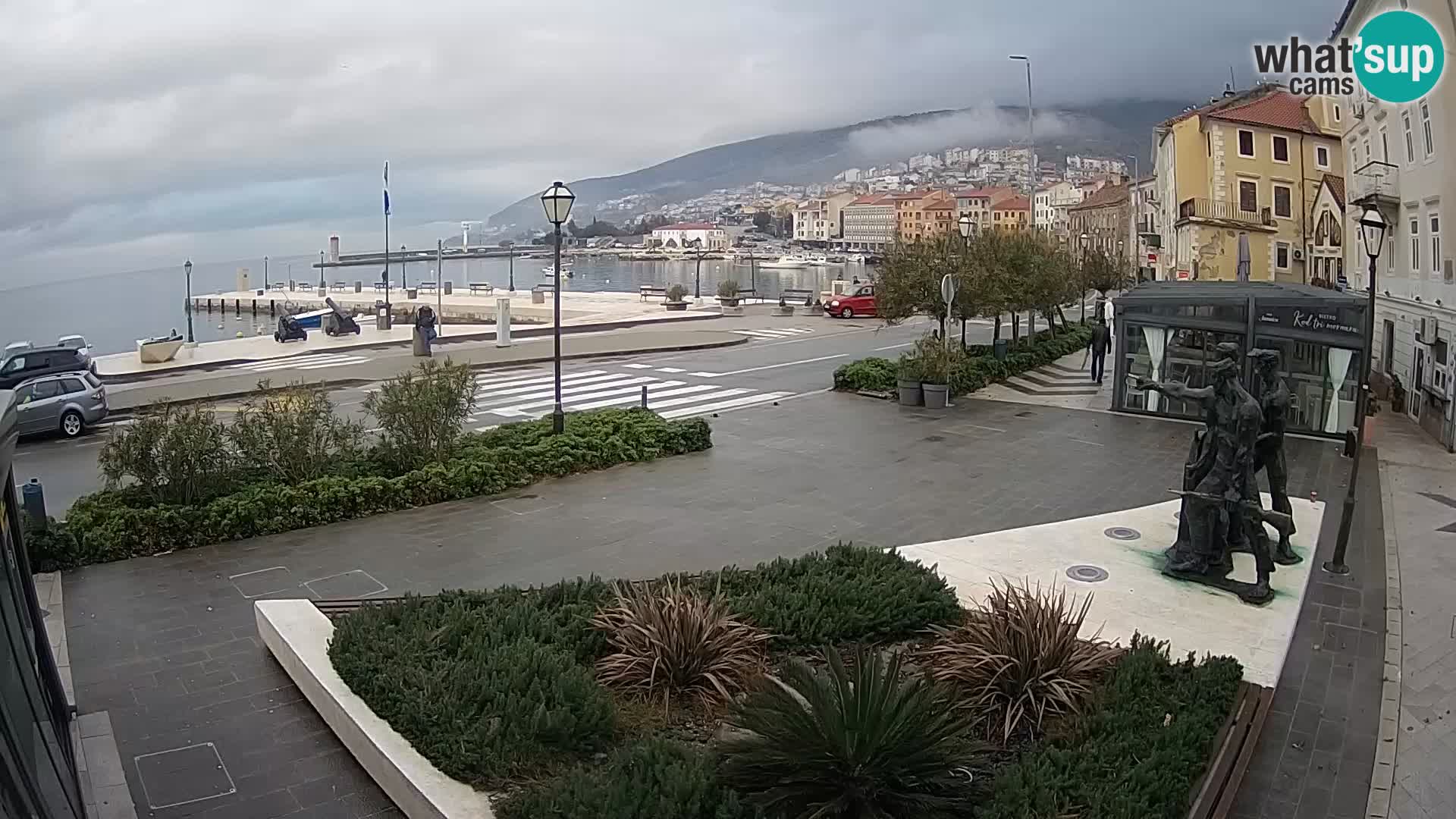 Webcam en vivo Senj riva – paseo marítimo