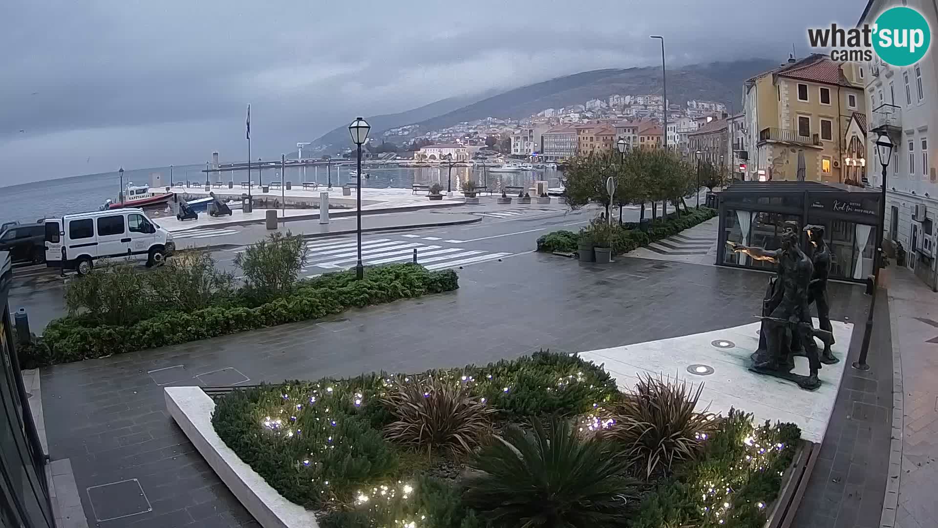Webcam en vivo Senj riva – paseo marítimo